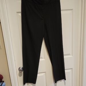 Classic Black Women's Pants..size 14.  Liz Claiborne, Audra, 31 inch Inseem